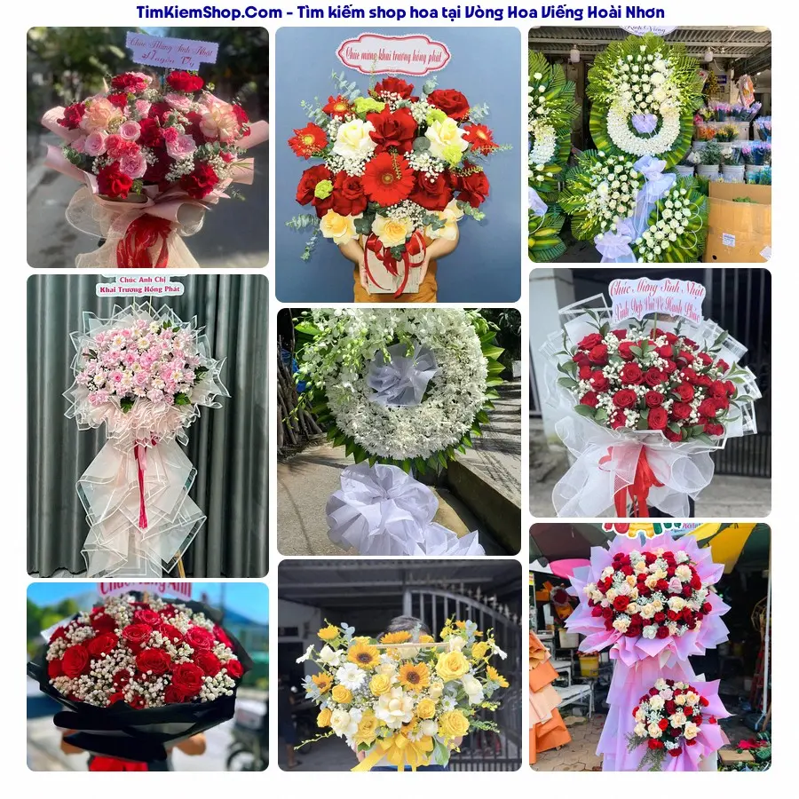 Tiệm Hoa Nhà Gạo - Tiệm Hoa Phường Hoài Nhơn