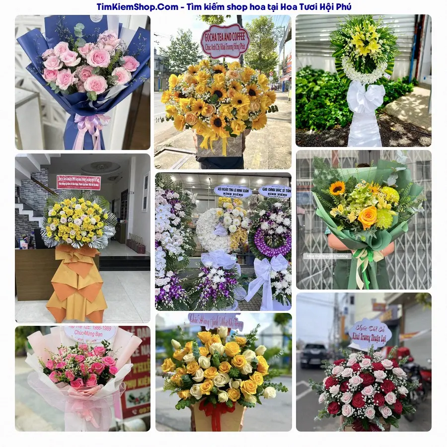 Tiệm Hoa Nhà Gạo - Tiệm Hoa Phường Hội Phú