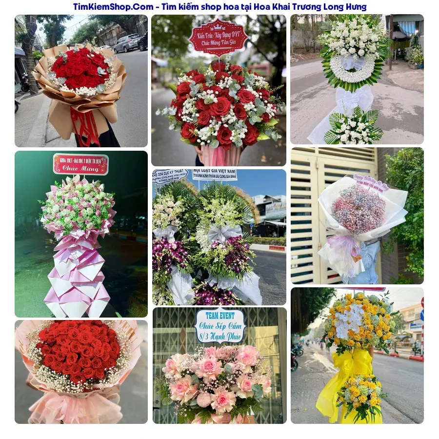 Tiệm Hoa Nhà Gạo - Tiệm Hoa Phường Long Hưng