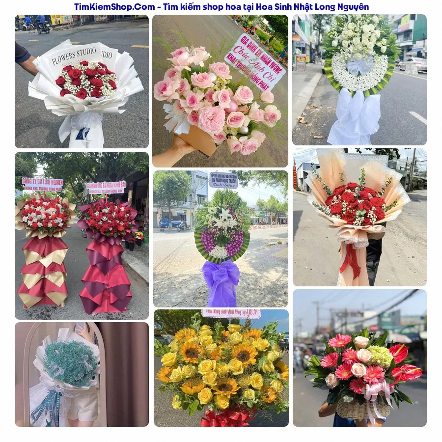 Tiệm Hoa Nhà Gạo - Tiệm Hoa Phường Long Nguyên