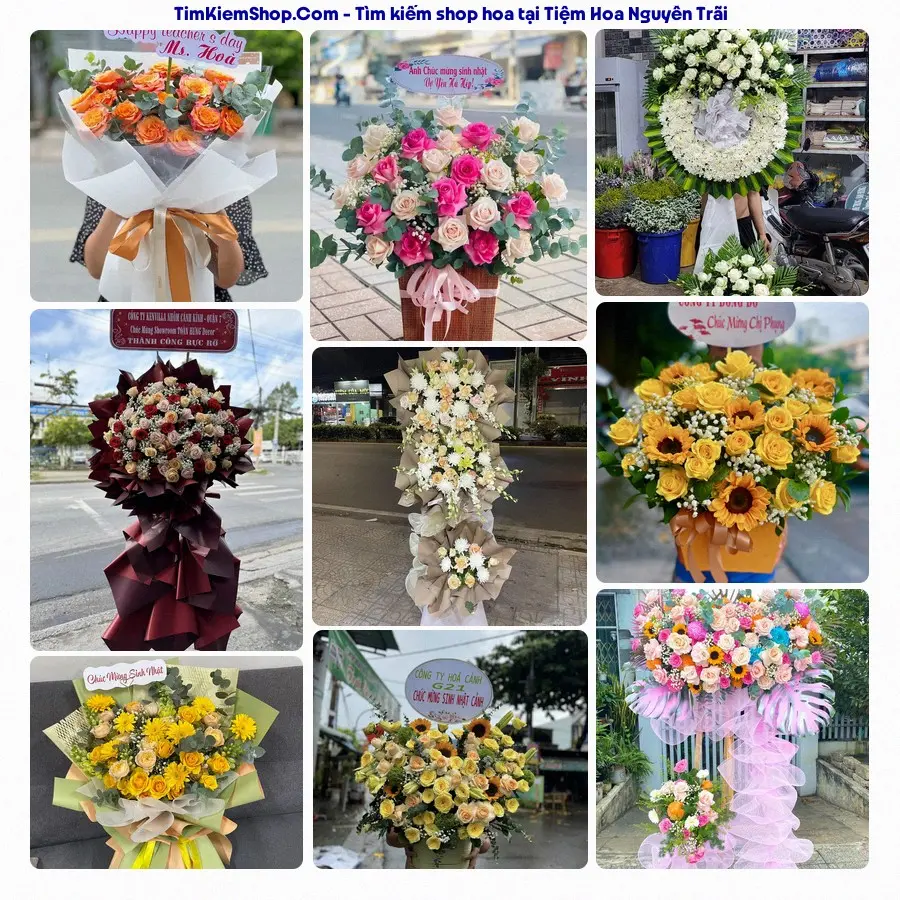 Tiệm Hoa Nhà Gạo - Tiệm Hoa Phường Long Thuận