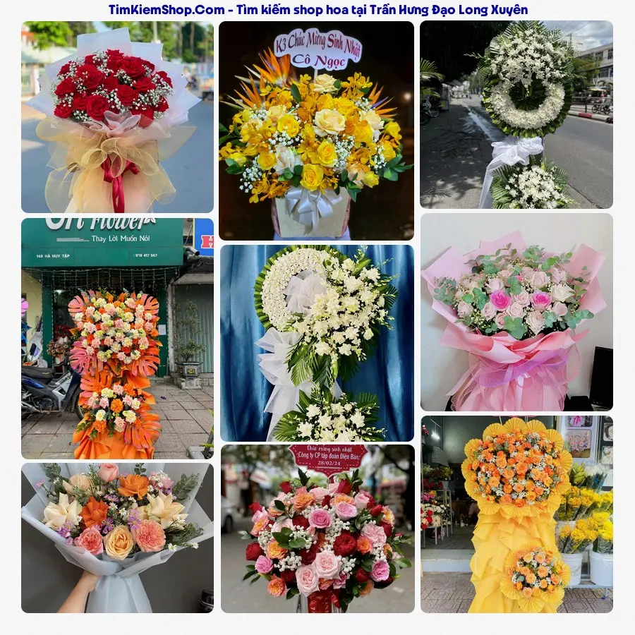 Tiệm Hoa Nhà Gạo - Tiệm Hoa Phường Long Xuyên