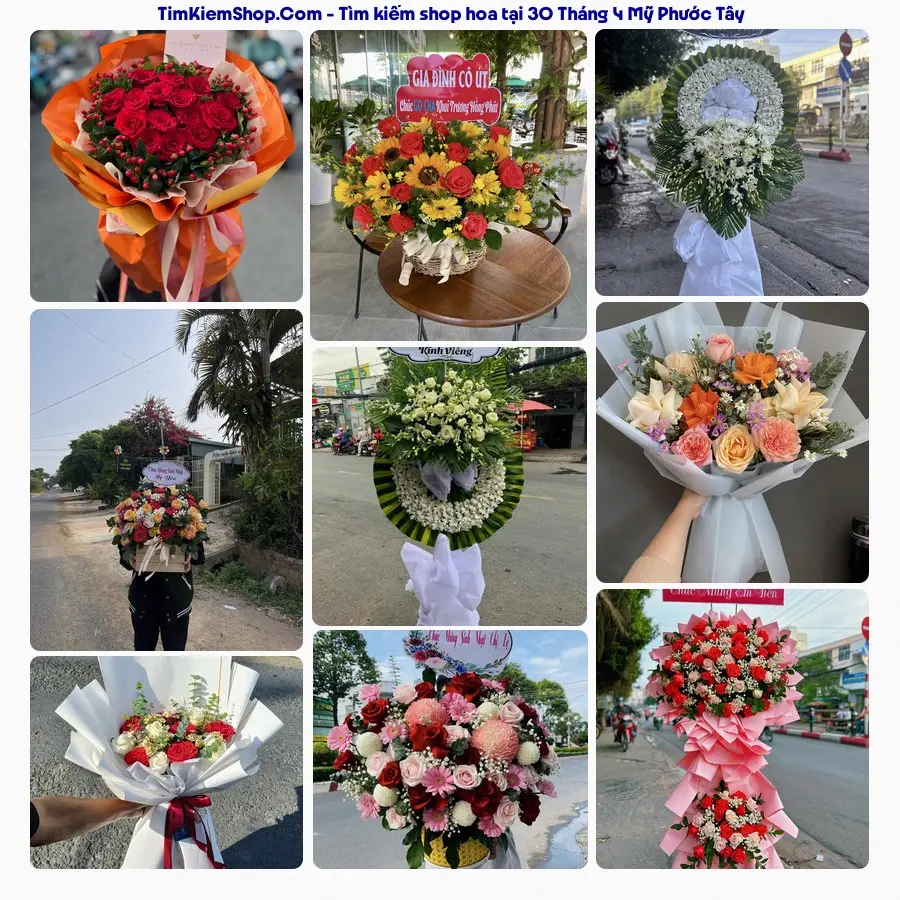 Tiệm Hoa Nhà Gạo - Tiệm Hoa Phường Mỹ Phước Tây