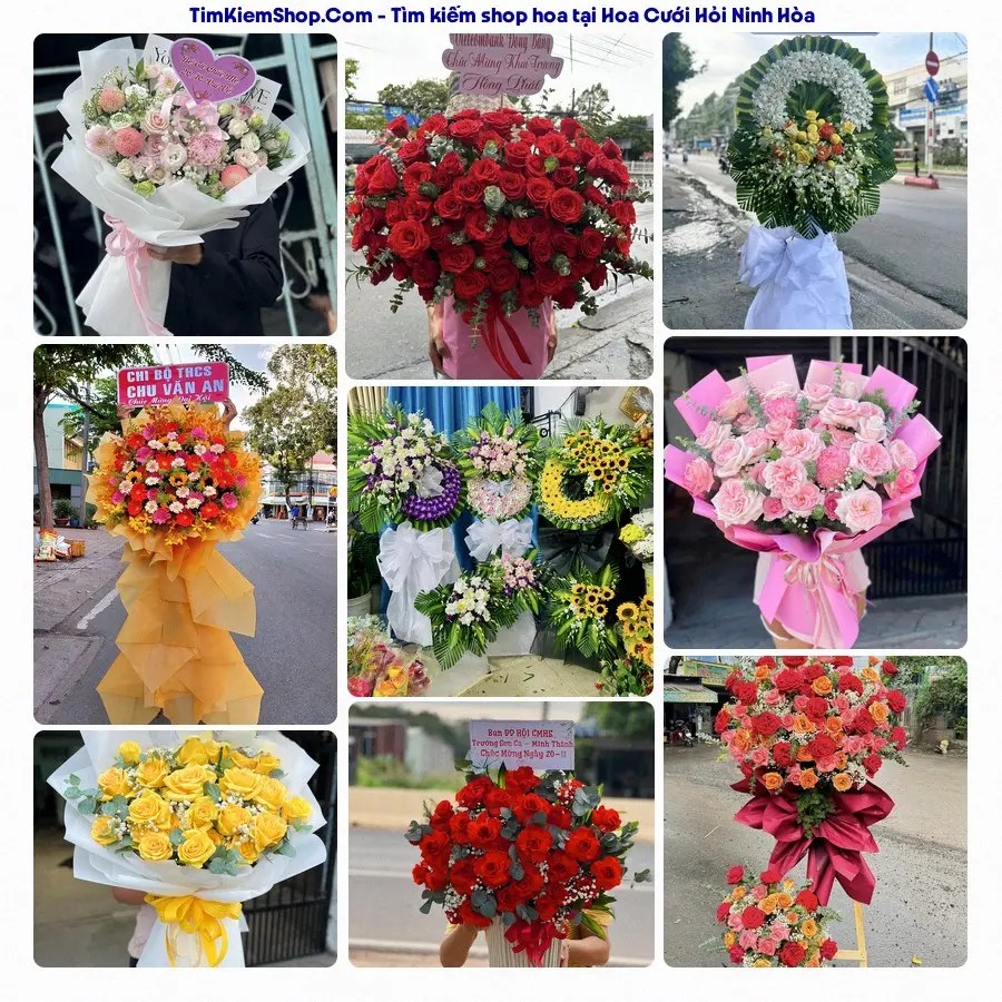 Tiệm Hoa Nhà Gạo - Tiệm Hoa Phường Ninh Hòa