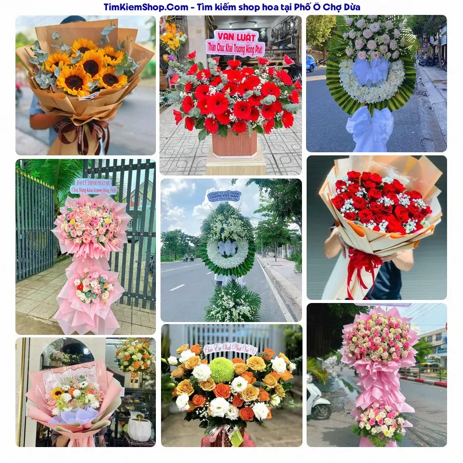 Tiệm Hoa Nhà Gạo - Tiệm Hoa Phường Ô Chợ Dừa