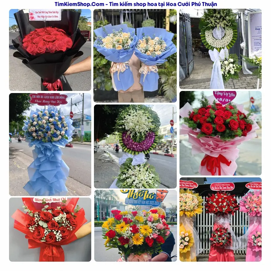 Tiệm Hoa Nhà Gạo - Tiệm Hoa Phường Phú Thuận