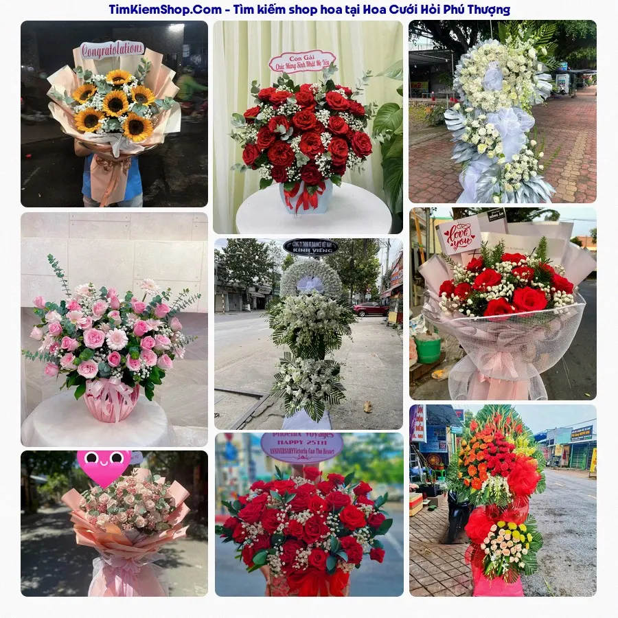 Tiệm Hoa Nhà Gạo - Tiệm Hoa Phường Phú Thượng