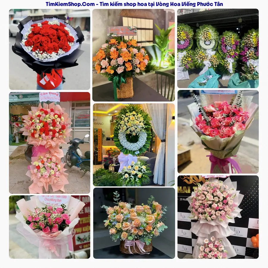 Tiệm Hoa Nhà Gạo - Tiệm Hoa Phường Phước Tân