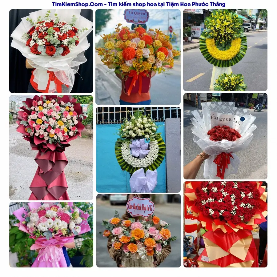 Tiệm Hoa Nhà Gạo - Tiệm Hoa Phường Phước Thắng