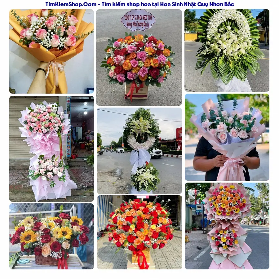 Tiệm Hoa Nhà Gạo - Tiệm Hoa Phường Quy Nhơn Bắc
