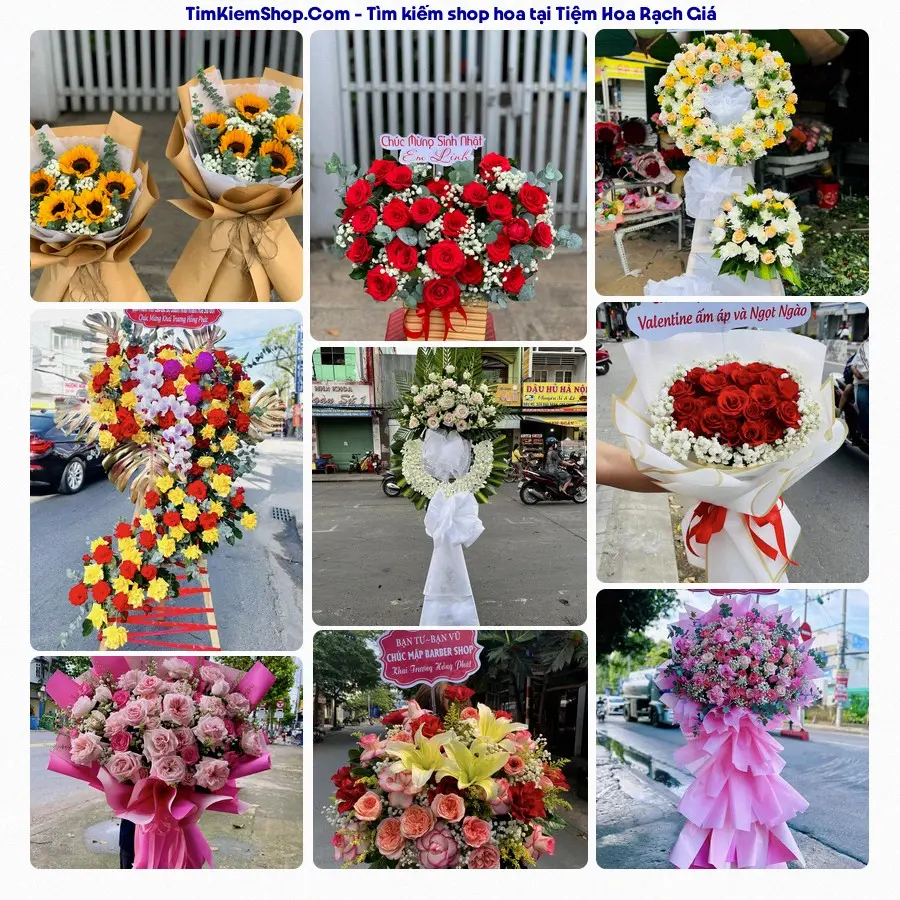 Tiệm Hoa Nhà Gạo - Tiệm Hoa Phường Rạch Giá