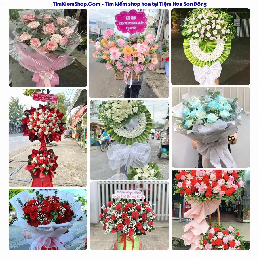 Tiệm Hoa Nhà Gạo - Tiệm Hoa Phường Sơn Đông