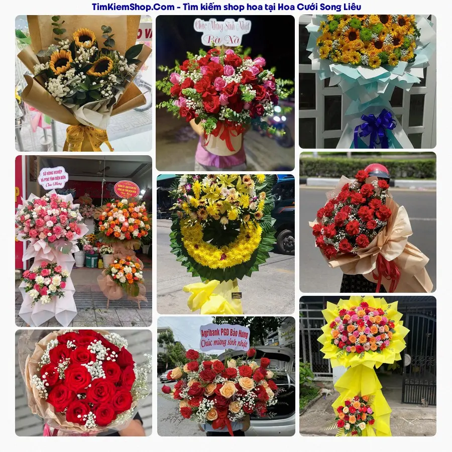 Tiệm Hoa Nhà Gạo - Tiệm Hoa Phường Song Liễu