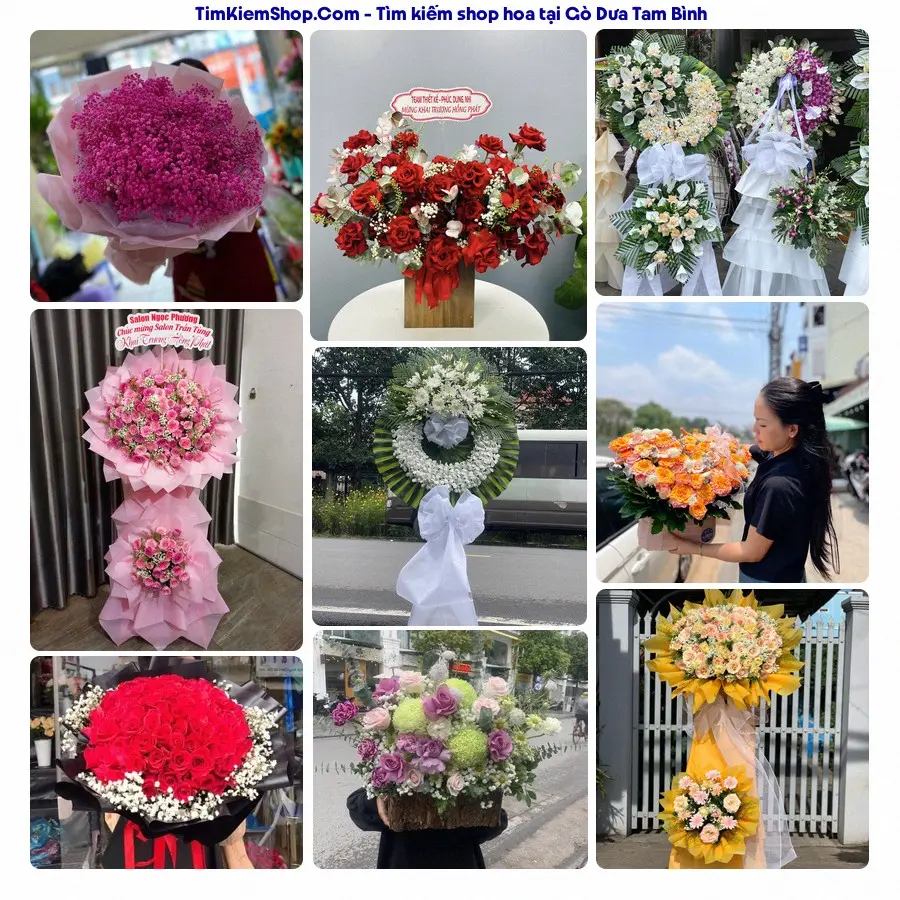 Tiệm Hoa Nhà Gạo - Tiệm Hoa Phường Tam Bình