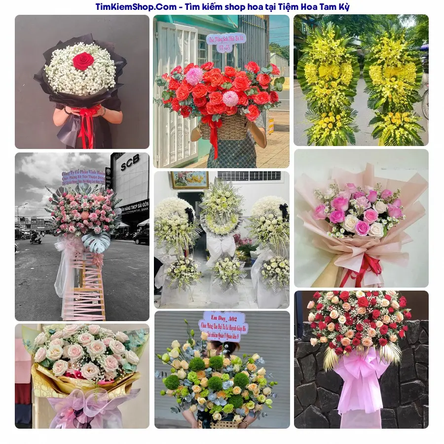 Tiệm Hoa Nhà Gạo - Tiệm Hoa Phường Tam Kỳ
