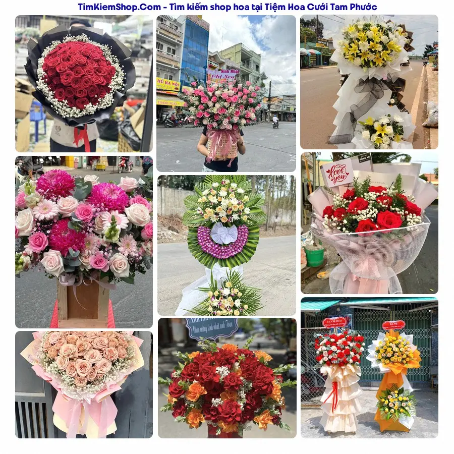 Tiệm Hoa Nhà Gạo - Tiệm Hoa Phường Tam Phước