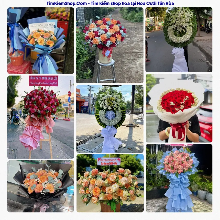 Tiệm Hoa Nhà Gạo - Tiệm Hoa Phường Tân Hòa