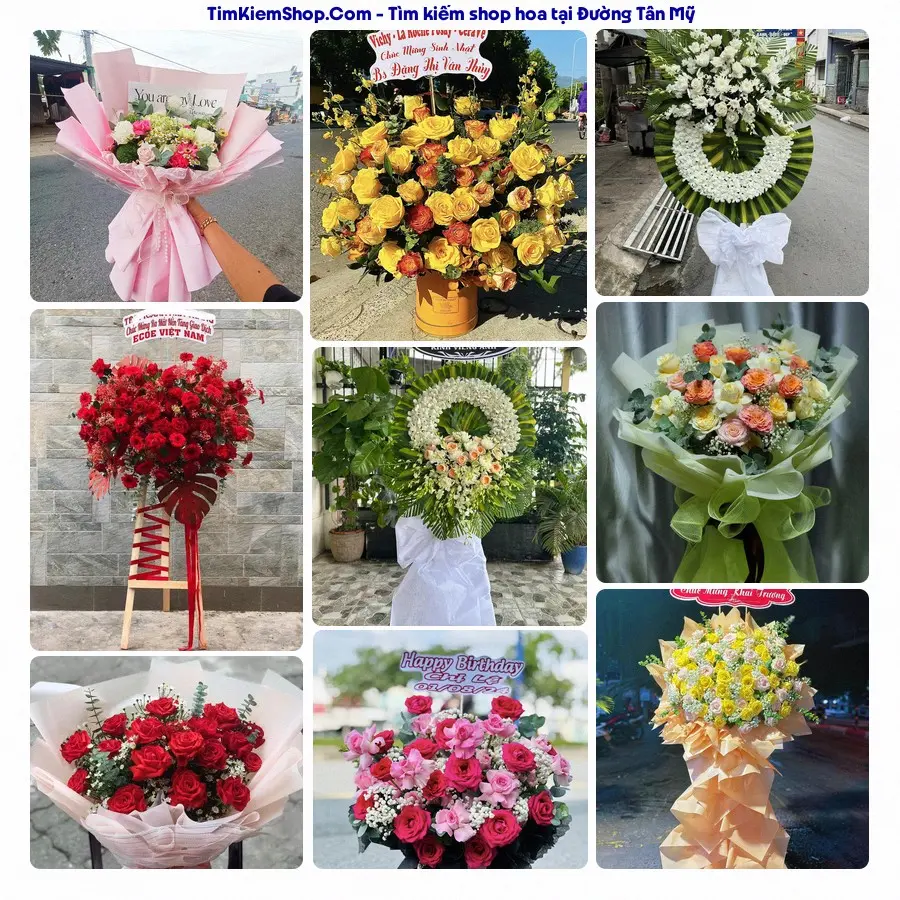 Tiệm Hoa Nhà Gạo - Tiệm Hoa Phường Tân Mỹ