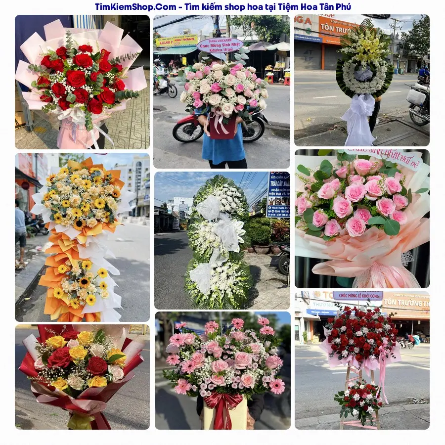 Tiệm Hoa Nhà Gạo - Tiệm Hoa Phường Tân Phú