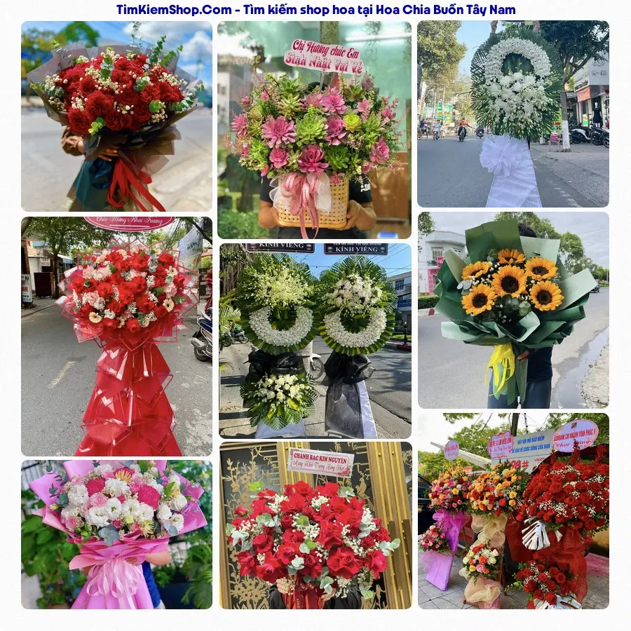 Tiệm Hoa Nhà Gạo - Tiệm Hoa Phường Tây Nam