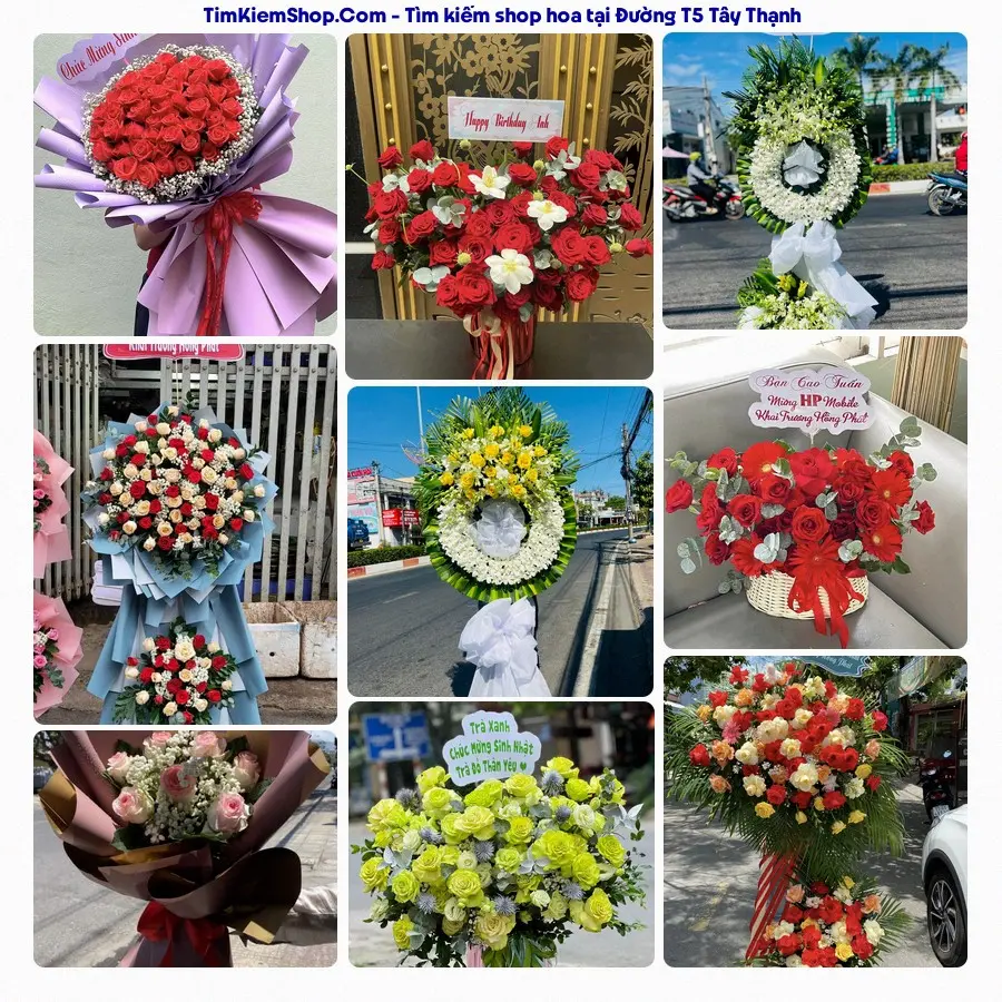 Tiệm Hoa Nhà Gạo - Tiệm Hoa Phường Tây Thạnh