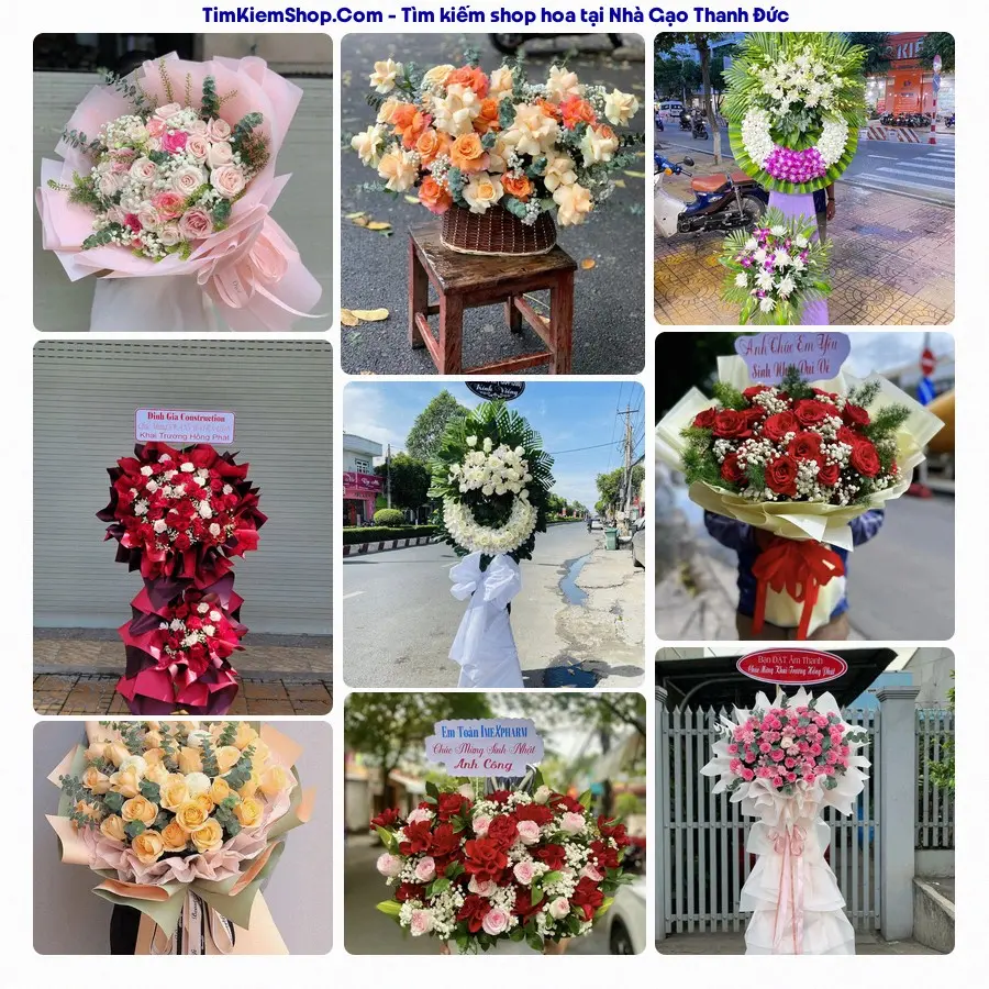 Tiệm Hoa Nhà Gạo - Tiệm Hoa Phường Thanh Đức