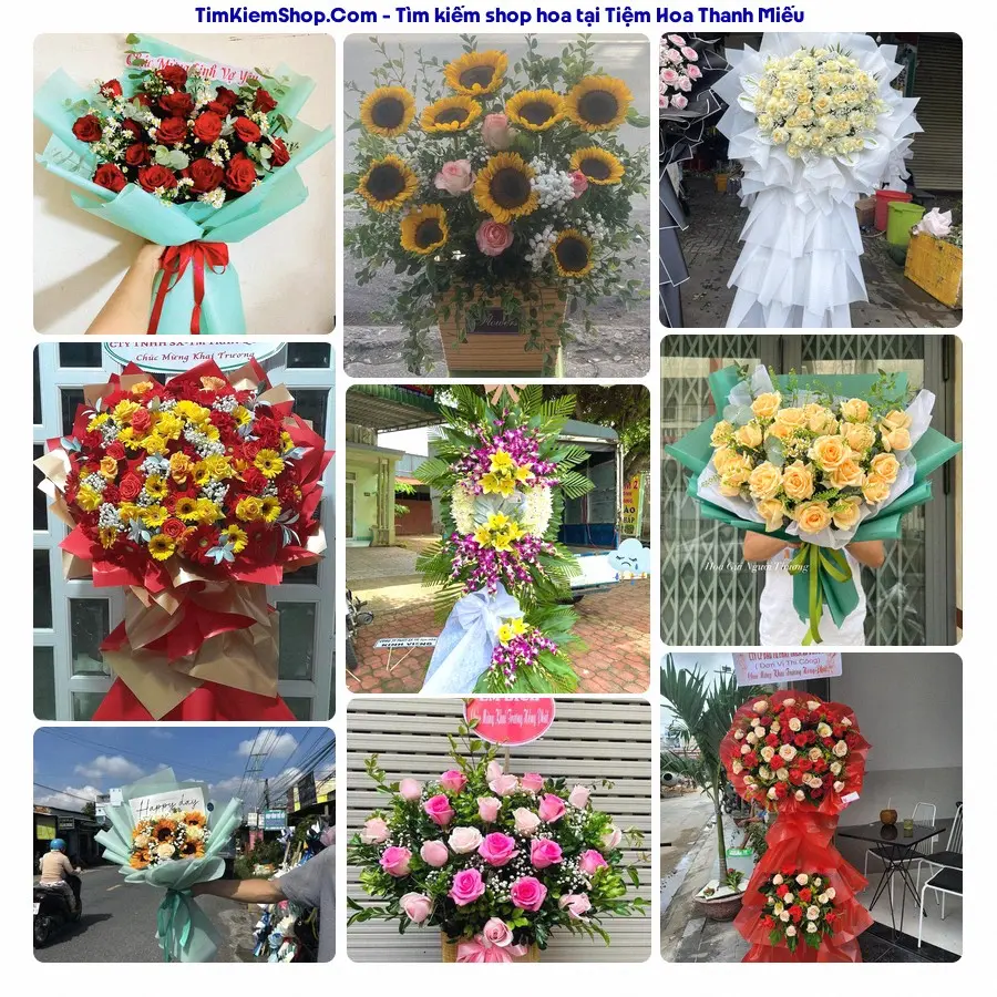 Tiệm Hoa Nhà Gạo - Tiệm Hoa Phường Thanh Miếu