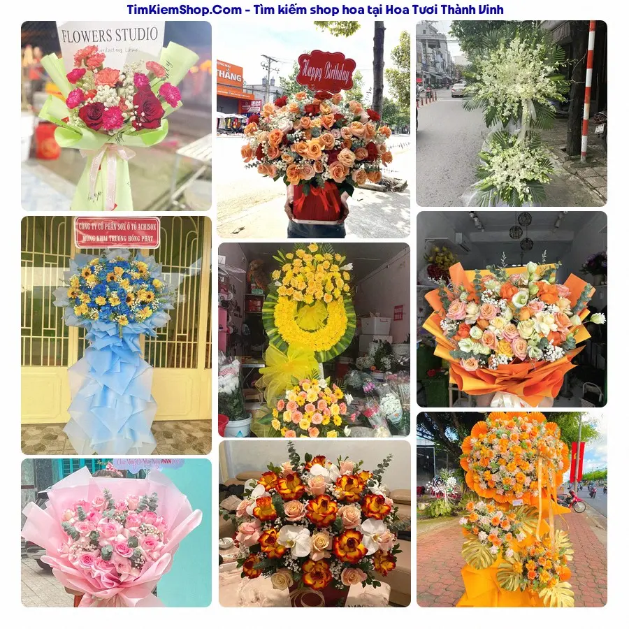 Tiệm Hoa Nhà Gạo - Tiệm Hoa Phường Thành Vinh
