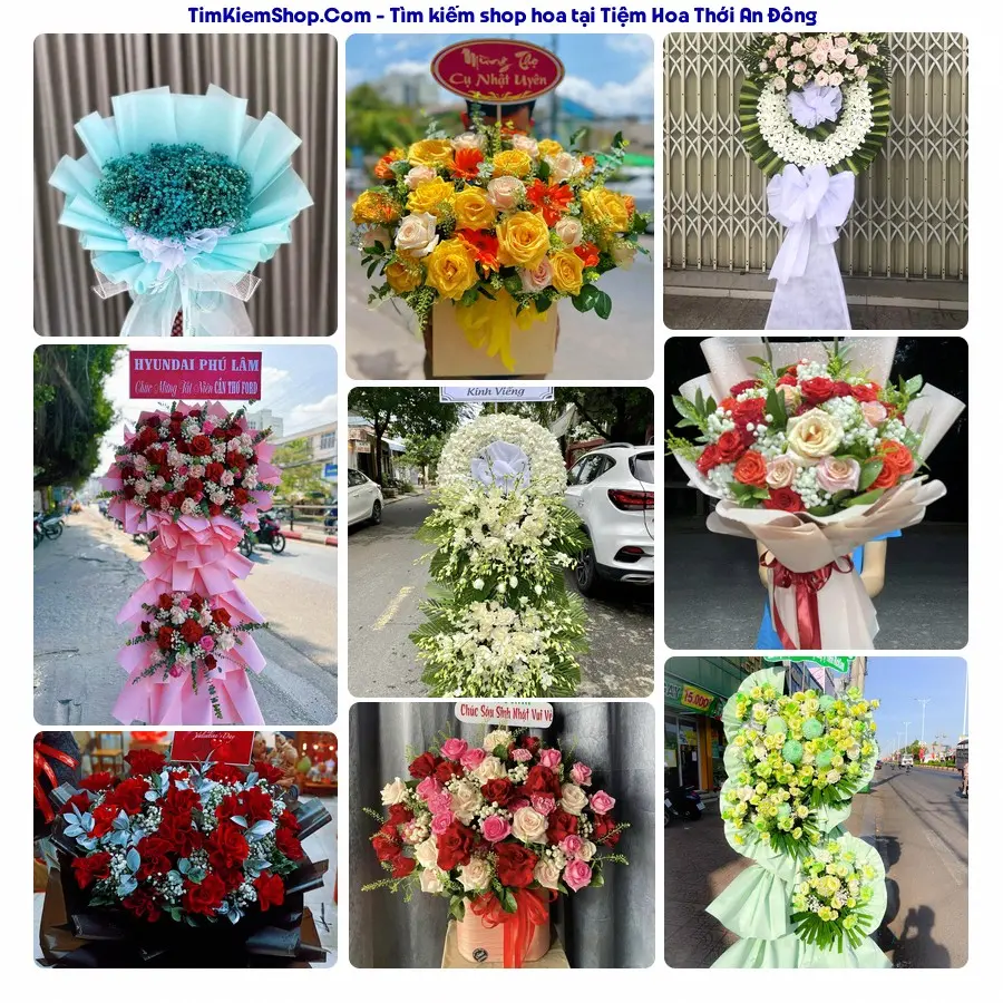 Tiệm Hoa Nhà Gạo - Tiệm Hoa Phường Thới An Đông