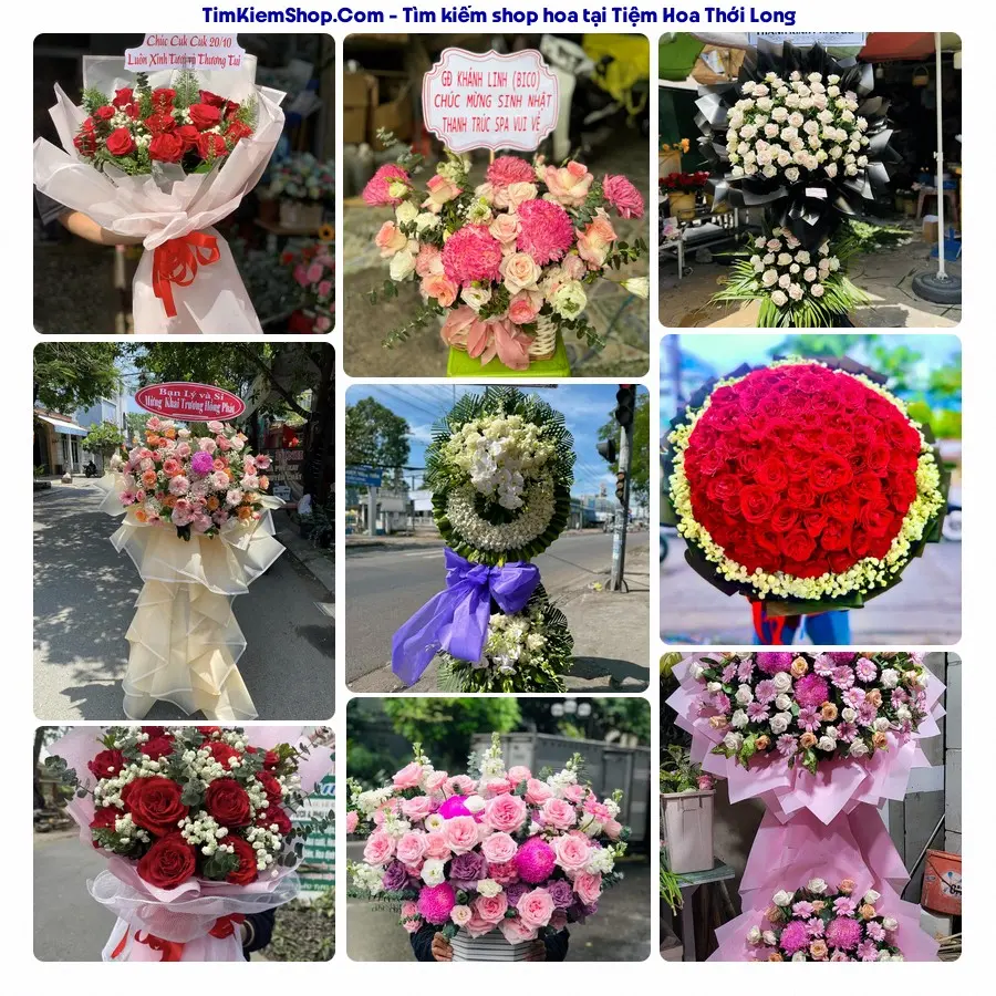 Tiệm Hoa Nhà Gạo - Tiệm Hoa Phường Thới Long