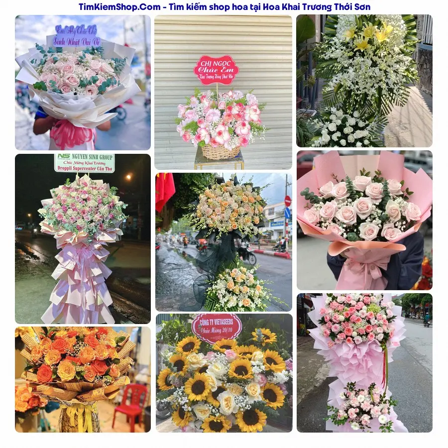Tiệm Hoa Nhà Gạo - Tiệm Hoa Phường Thới Sơn