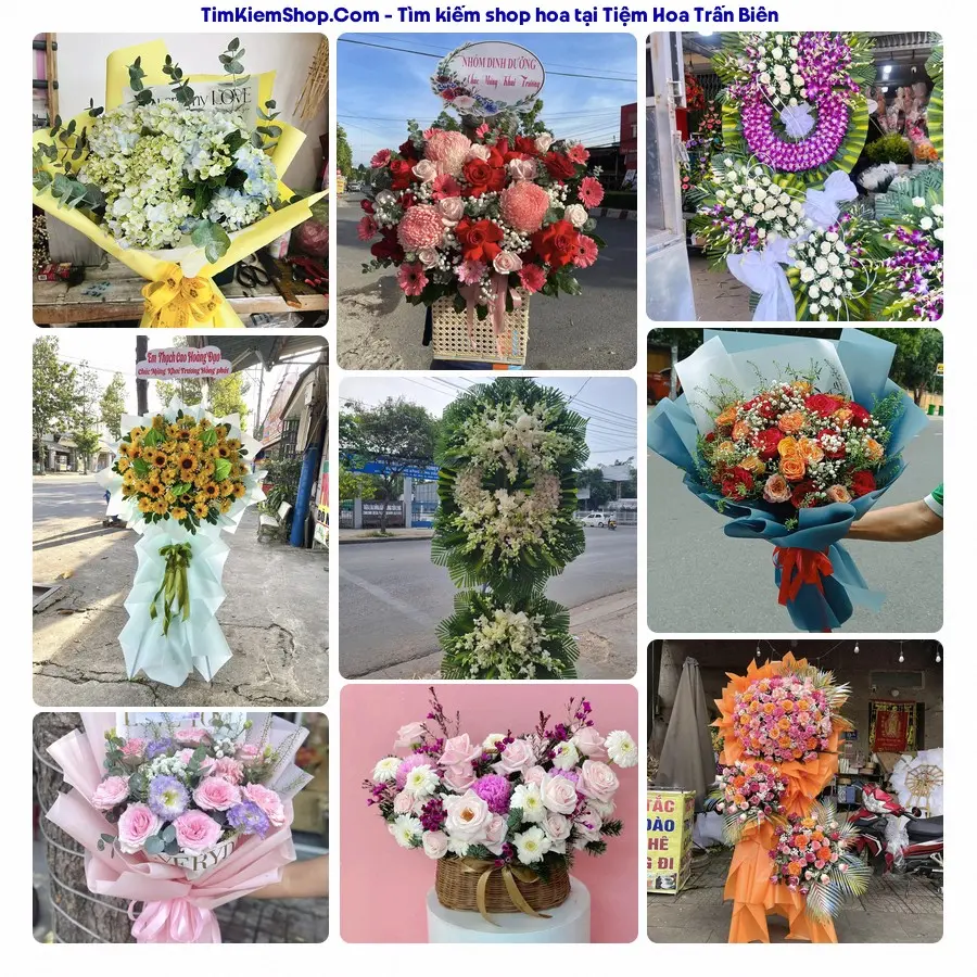Tiệm Hoa Nhà Gạo - Tiệm Hoa Phường Trấn Biên
