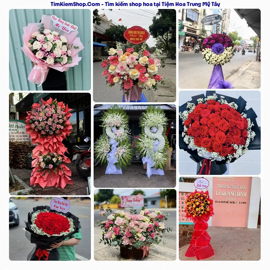 Tiệm Hoa Nhà Gạo - Tiệm Hoa Phường Trung Mỹ Tây