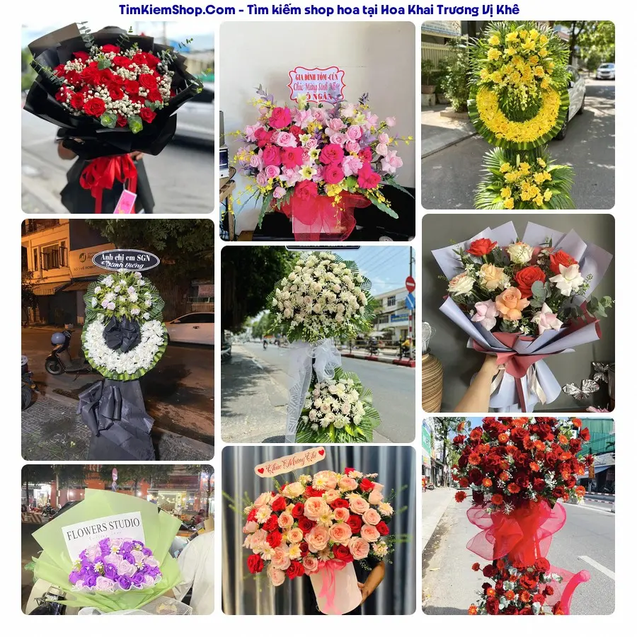 Tiệm Hoa Nhà Gạo - Tiệm Hoa Phường Vị Khê