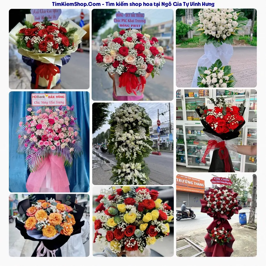 Tiệm Hoa Nhà Gạo - Tiệm Hoa Phường Vĩnh Hưng
