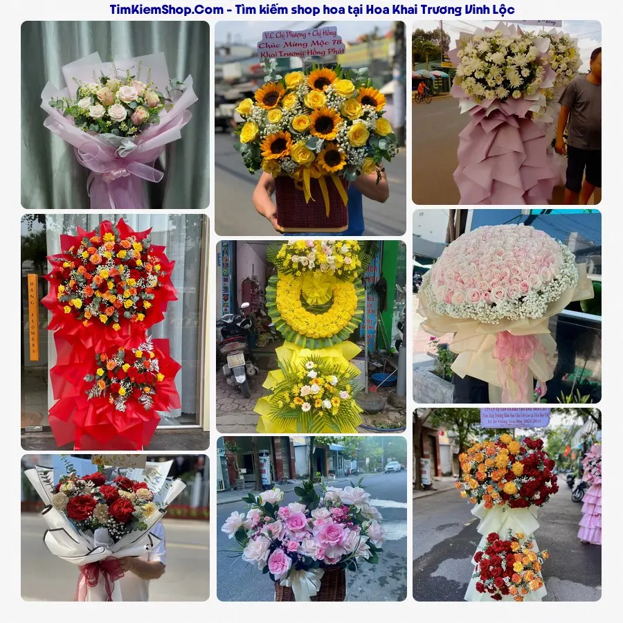 Tiệm Hoa Nhà Gạo - Tiệm Hoa Phường Vinh Lộc