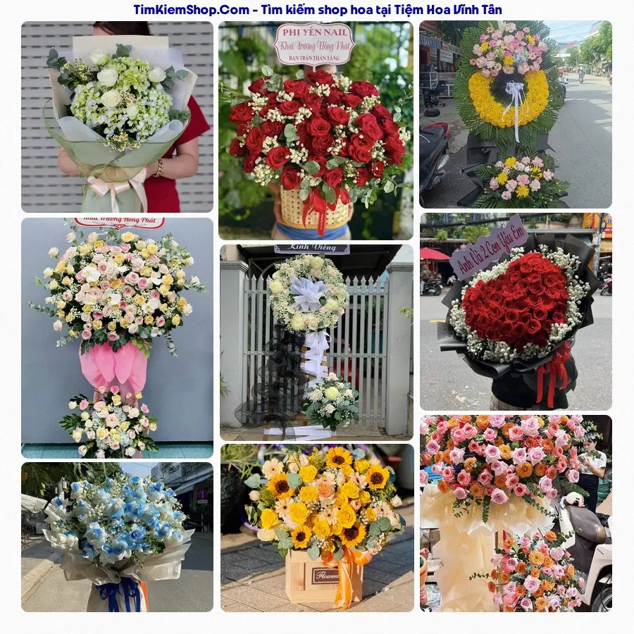 Tiệm Hoa Nhà Gạo - Tiệm Hoa Phường Vĩnh Tân