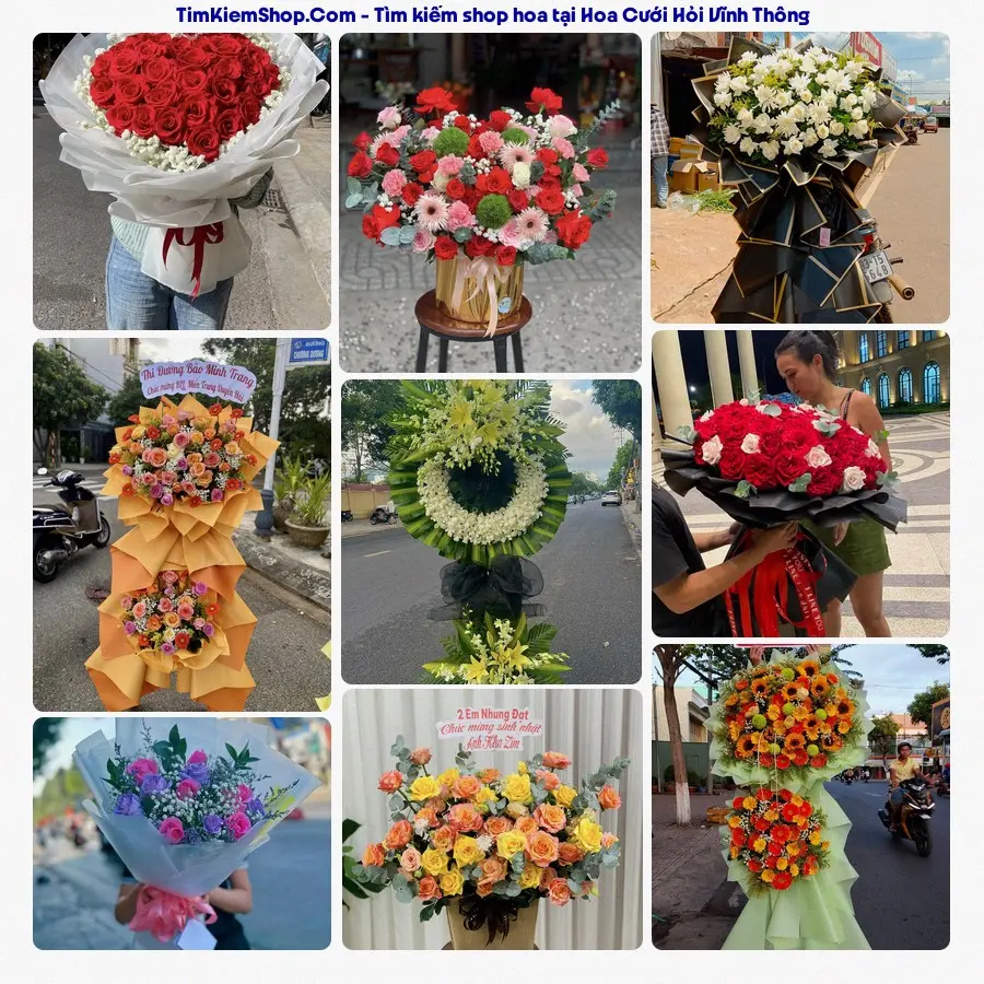 Tiệm Hoa Nhà Gạo - Tiệm Hoa Phường Vĩnh Thông