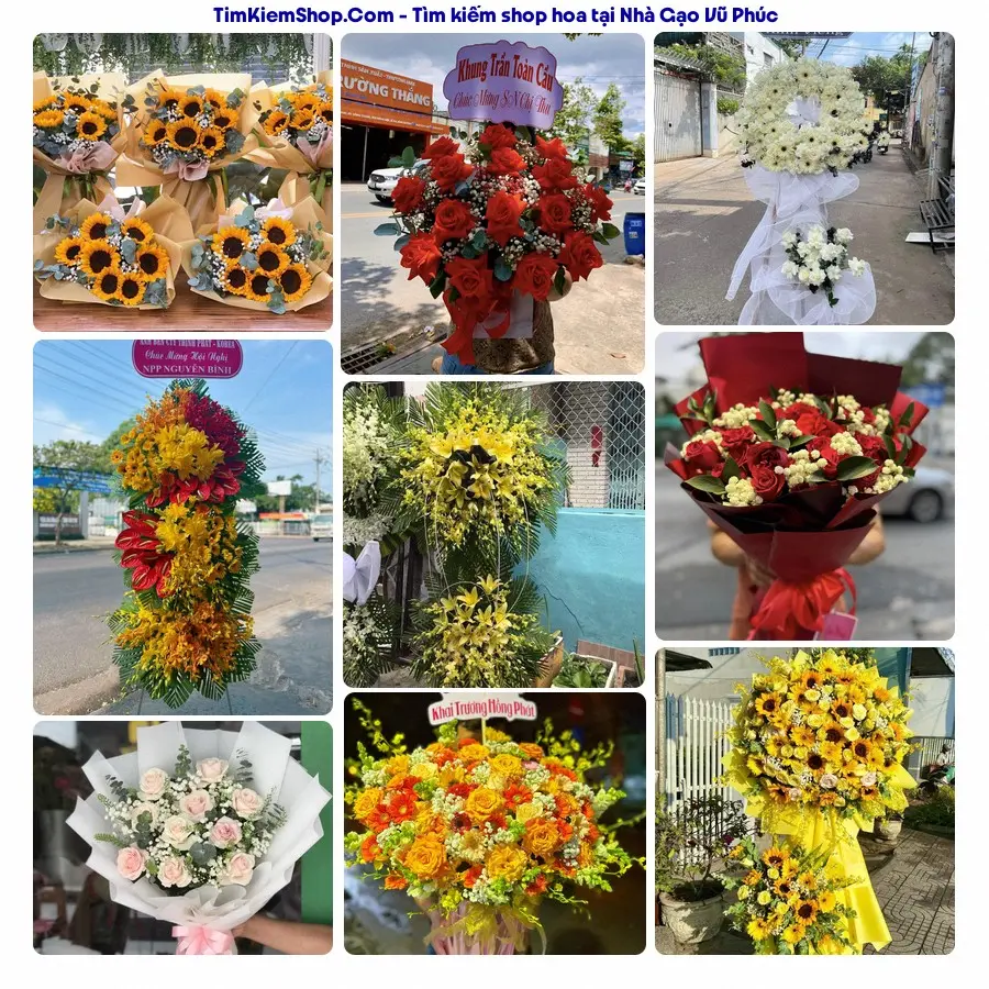 Tiệm Hoa Nhà Gạo - Tiệm Hoa Phường Vũ Phúc