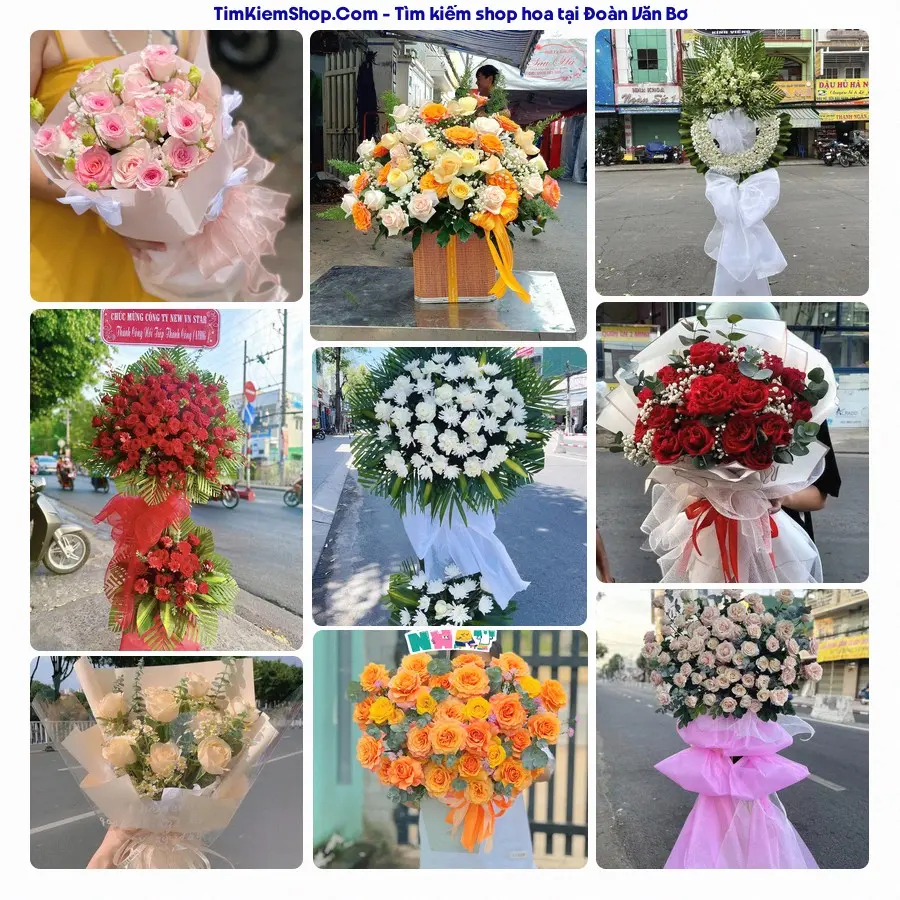 Tiệm Hoa Nhà Gạo - Tiệm Hoa Phường Xóm Chiếu