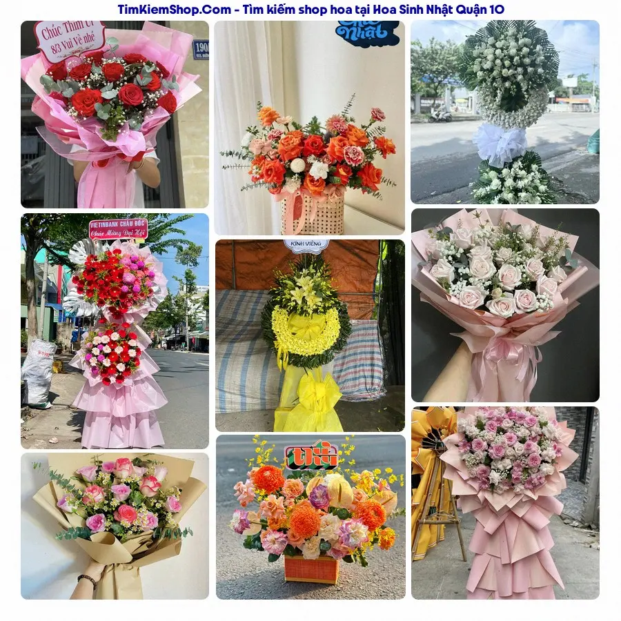 Tiệm Hoa Nhà Gạo - Tiệm Hoa Quận 10