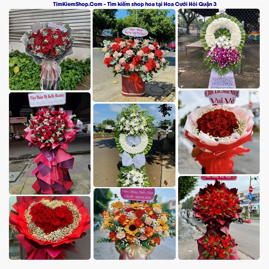 Tiệm Hoa Nhà Gạo - Tiệm Hoa Quận 3