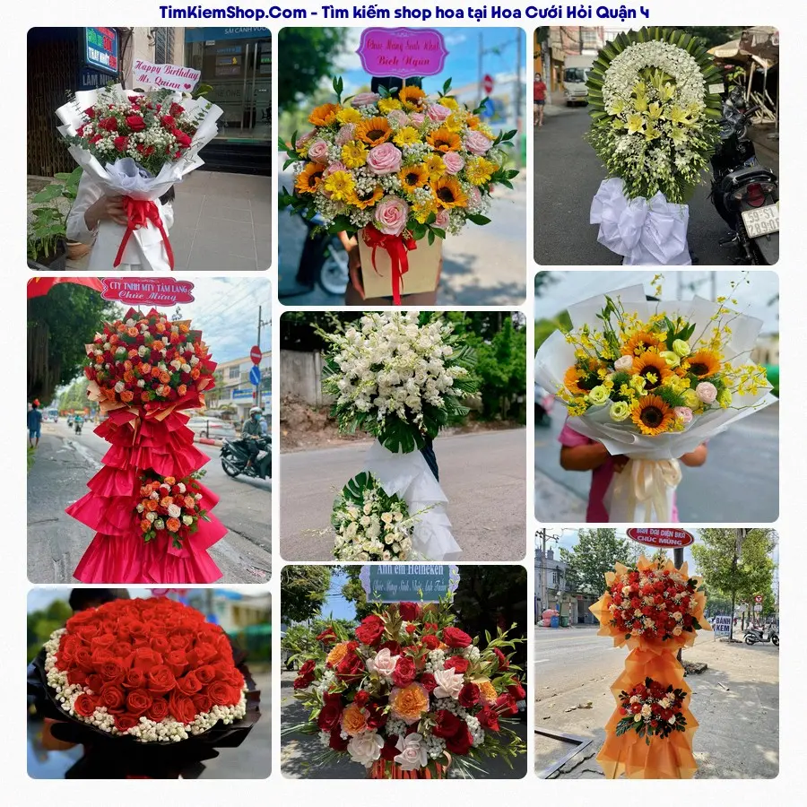 Tiệm Hoa Nhà Gạo - Tiệm Hoa Quận 4