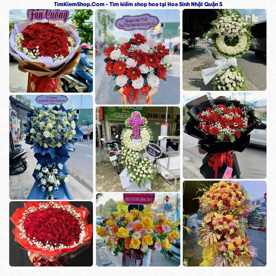 Tiệm Hoa Nhà Gạo - Tiệm Hoa Quận 5