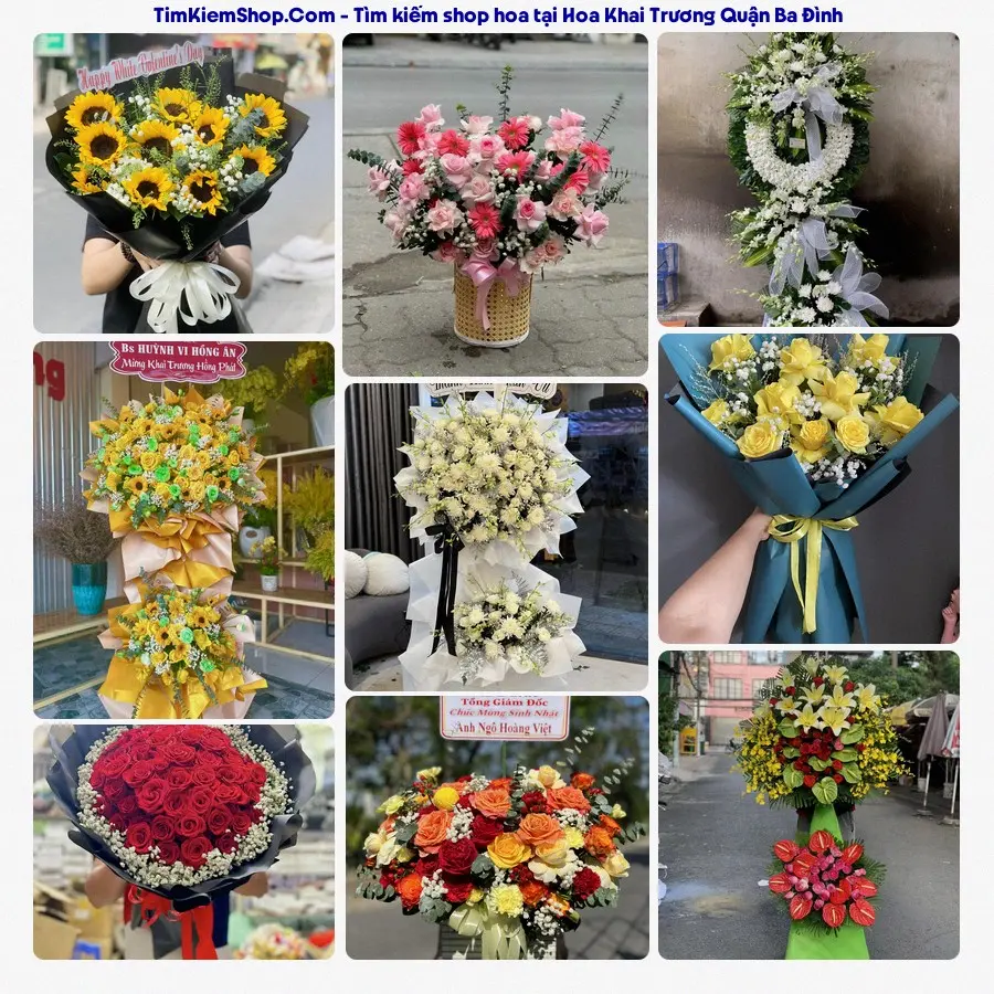 Tiệm Hoa Nhà Gạo - Tiệm Hoa Quận Ba Đình