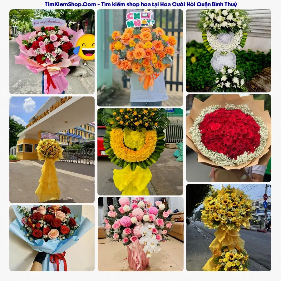 Tiệm Hoa Nhà Gạo - Tiệm Hoa Quận Bình Thuỷ