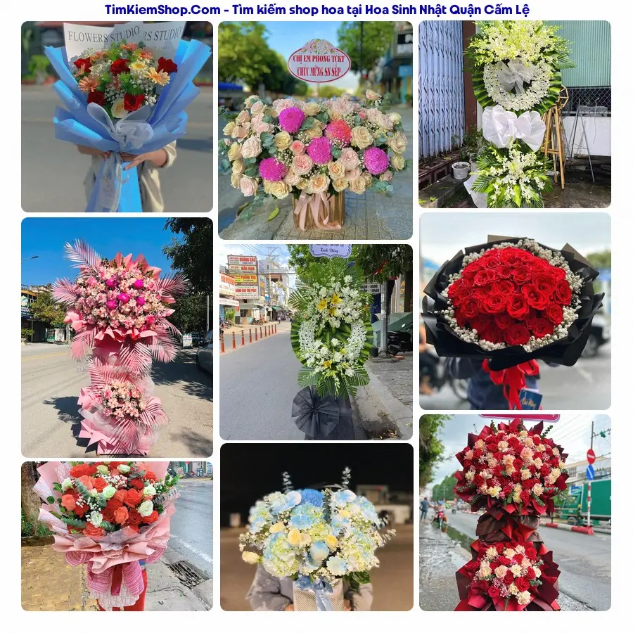 Tiệm Hoa Nhà Gạo - Tiệm Hoa Quận Cẩm Lệ