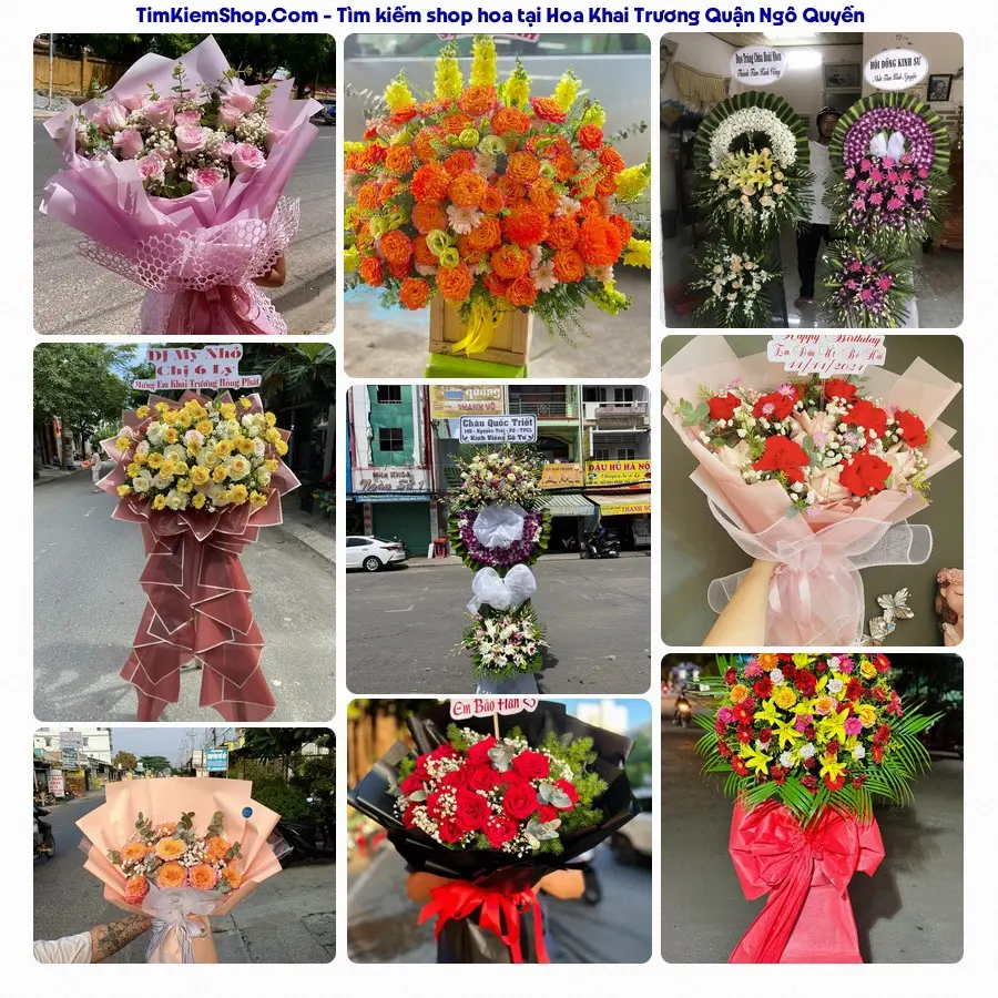 Tiệm Hoa Nhà Gạo - Tiệm Hoa Quận Ngô Quyền