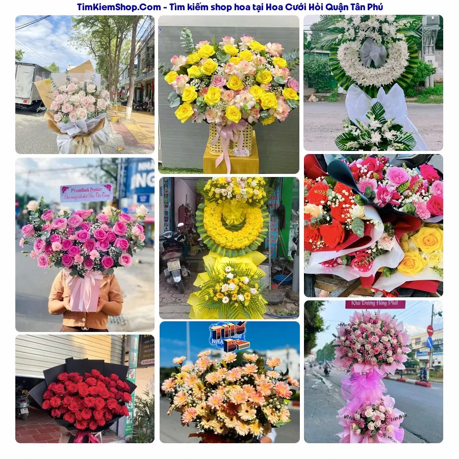 Tiệm Hoa Nhà Gạo - Tiệm Hoa Quận Tân Phú