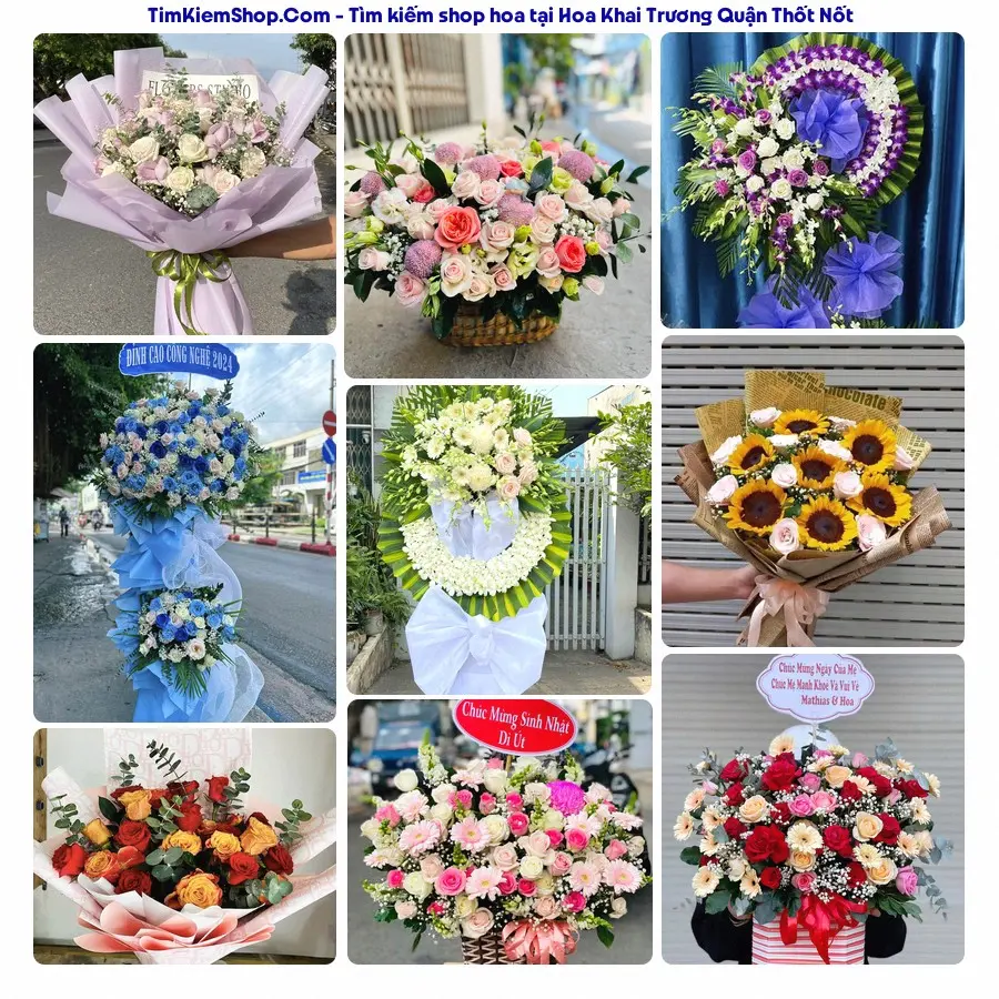 Tiệm Hoa Nhà Gạo - Tiệm Hoa Quận Thốt Nốt